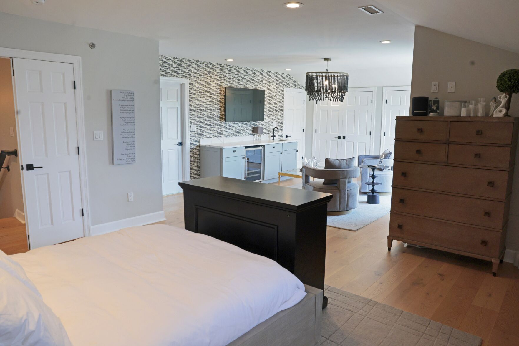 At home with Roel Vestjens and Cheryl Vallely in their Clayton condo